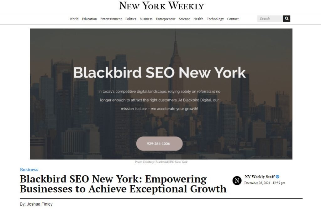 New York Weekly Empowering Businesses